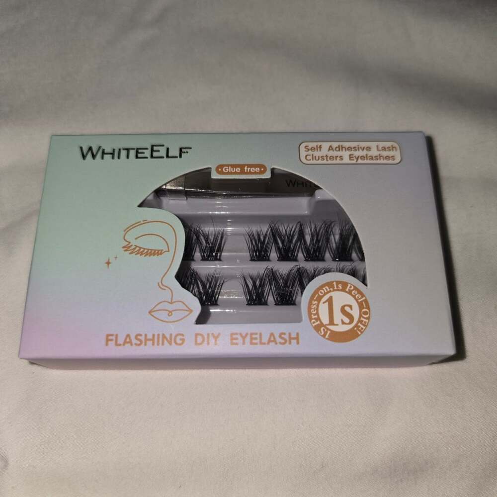 White Elf Flashing DIY Eyelash